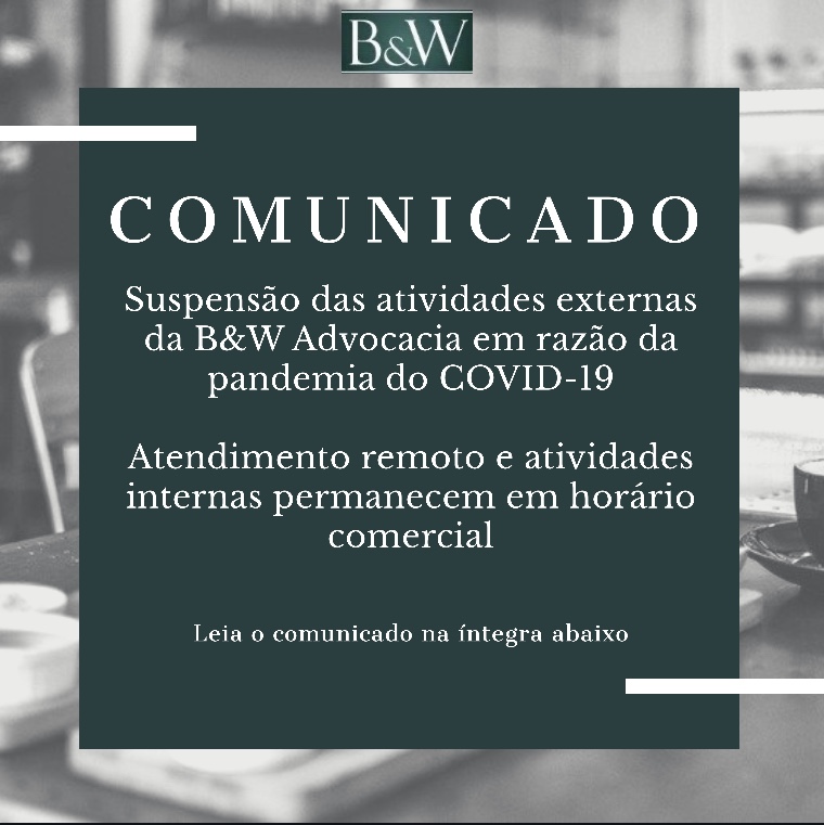 COMUNICADO - COVID 19